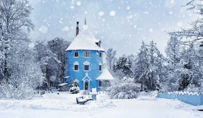 Финская зима в объективе: Изображения разных размеров