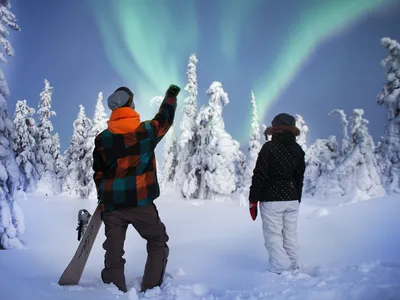 Снежные пейзажи: Отпуск в Финляндии через объектив