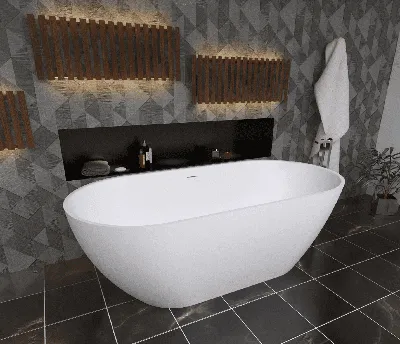 Уникальные овальные ванны для вашей ванной комнаты