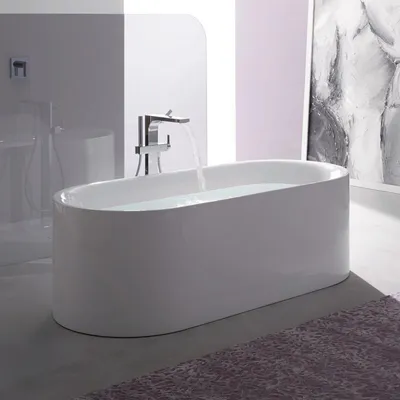 Овальные ванны: преображение вашей ванной комнаты