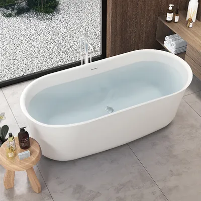 Овальные ванны: гармония формы и функциональности