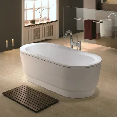 Овальные ванны: создайте атмосферу роскоши и комфорта
