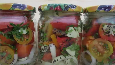 Фотографии вкусных овощных салатов для холодного времени года