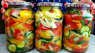 Фотографии зимних овощных салатов: Размеры и форматы по вашему выбору