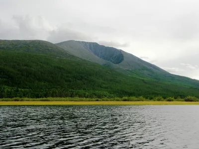 Прекрасный арт Озера баунт