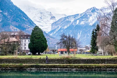 Заповедник Швейцарской природы: фото озера Бриенц.