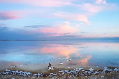 Панорамные виды озера Эльтон в высоком разрешении
