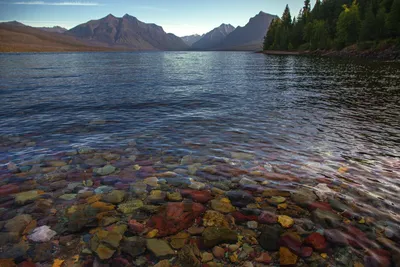 Фотка озера Флатхед: мир водной глади