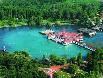 Красивые фото Озера Хевиз Венгрия - скачать бесплатно в формате JPG и PNG