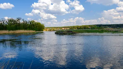 Фото на айфон красивого озера Лиман