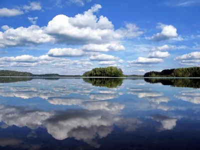 Озеро Сапшо во всей красе - фото в высоком разрешении
