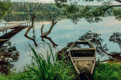 Фото природы озера Селява в стиле HD
