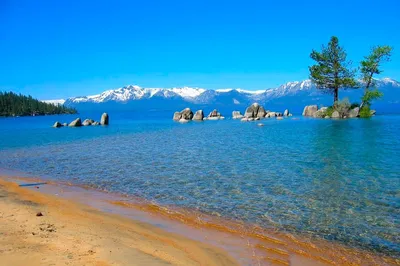 Озеро Тахо в США: бесплатные картинки высокого качества 