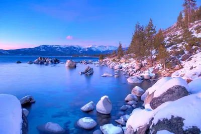 Потрясающая красота Озера Тахо в объективе камеры