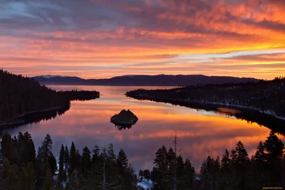 Фотографии озера Тахо: величие природы в 2024 году. 