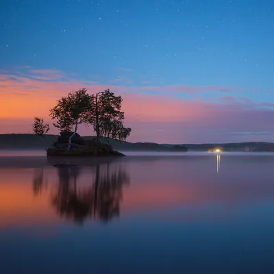 Фото Озера Таватуй с восходом солнца в 2024 году