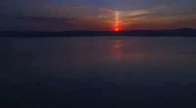 Фото на айфон с панорамой озера Тургояк