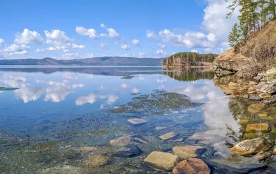 Фотография озера Тургояк в 4K разрешении