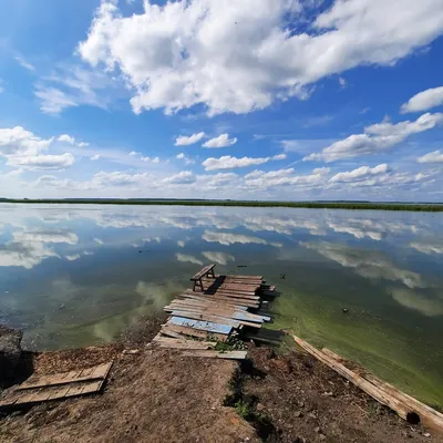 Удивительные отражения на Озере Уткуль (фото)