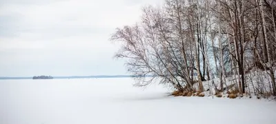 4K изображение озера Увильды для скачивания на мак