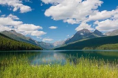Величественное озеро в горах: красота в объективе фотоаппарата