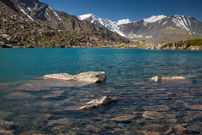 4K изображение озера в горах, бесплатно для всех