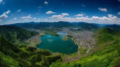 Фото озера в горах: яркое изображение природы