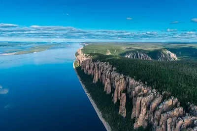 Величественная красота реки Лена: фотографии