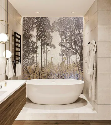 Новые фото панно для ванной комнаты