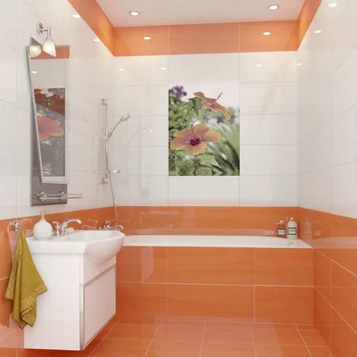 Фото панно для ванной комнаты с морской тематикой