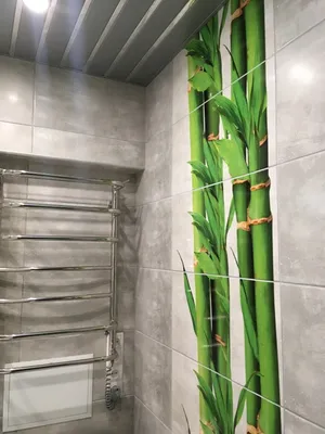 Фото панно для ванной комнаты с архитектурными достопримечательностями