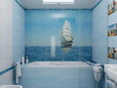 Панно для ванной комнаты с фантастическими сюжетами