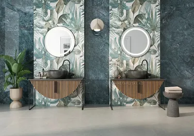 Фото панно в ванную комнату из плитки: идеи для стильного интерьера