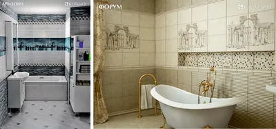 Панно в ванную комнату из плитки: создайте стильный и функциональный интерьер