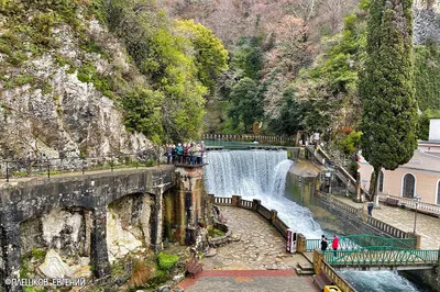 Фото пансионата водопад абхазия с потрясающими видами