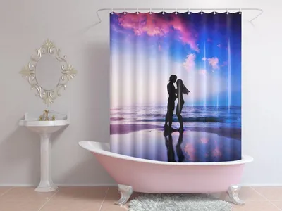 Пара в ванной: романтический уголок