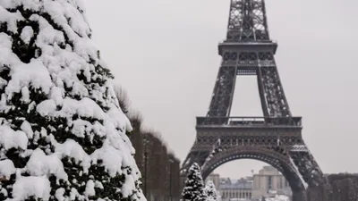 Зимний гранд Парижа: Величественные виды и архитектура
