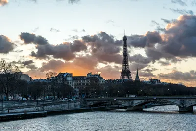 Фотографии Парижа под снежным покровом: Зимние чудеса