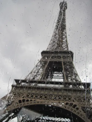 Париж в белом: Фотографии заснеженных улиц и скверов