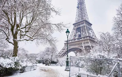 Париж зимой туристов фотографии
