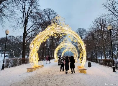 Зимние виды в Парке Горького: фотографии для скачивания