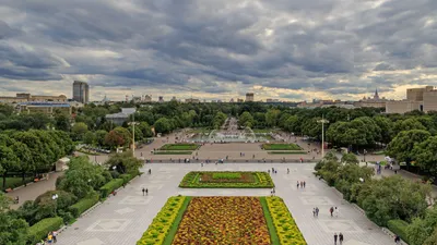 Зимняя красота Парка Горького: разнообразные форматы для загрузки фото