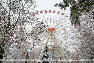 Парк Горького зимой: фотографии в JPG, PNG, WebP