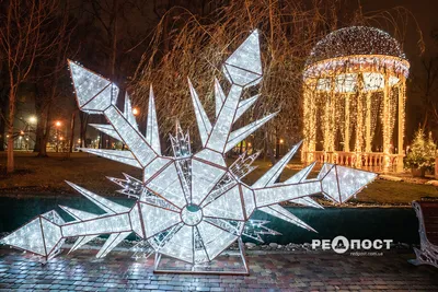 Парк Горького зимой: изображения в разных форматах