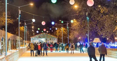 Зимний Парк Горького: фото с различными вариантами скачивания