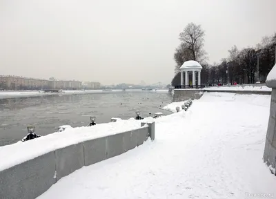 Удивительные зимние сцены Парка Горького: фотографии высокого качества