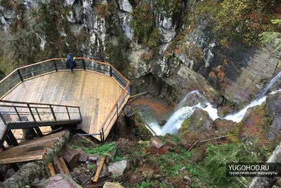 Очаровательные виды водопада Менделиха на фотографиях - скачать бесплатно