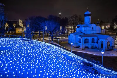 Зимний арт в каждом кадре: Парк Зарядье на фото