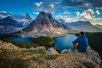 Фотография парней, скачать бесплатно, чтобы насладиться красотой гор