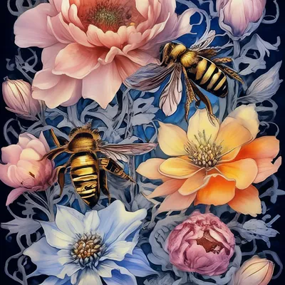 Фотографии пчел на цветах, которые вдохновят вас на весну